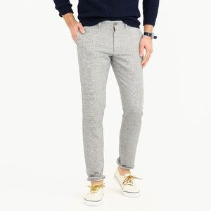 J. Crew Cotton-linen chino pant in 484 slim fit
